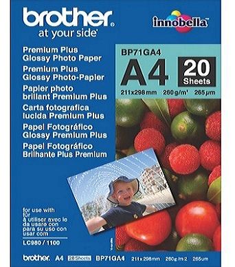 Brother Prem. Plus Glossy Photo Paper A4