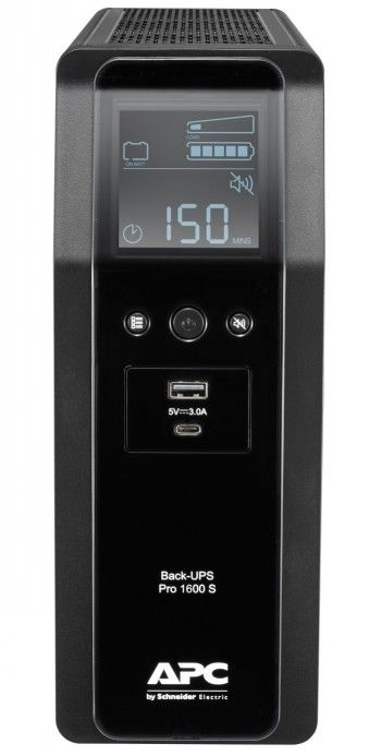 Apc Back Ups Pro Br 1600va, Sinewave,8 Outlets, Avr, Lcd Interface – 4