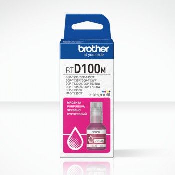 Brother Btd100m Magenta Ink Bottle - 5,000 Pages – 2
