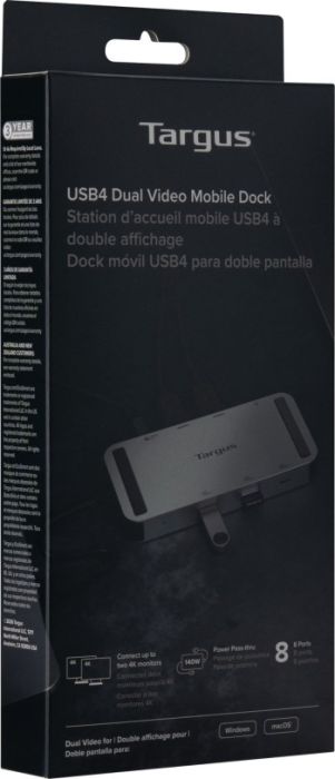Targus USB4 Dual 4K Hdmi Mini Dock – 5