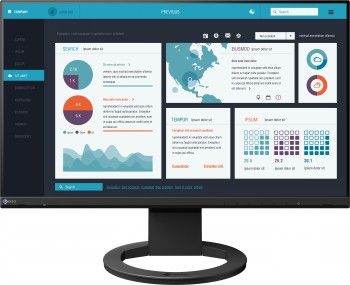 Eizo Ev2490en 23.8" IPS 16:9 1920x1080 Usb-c/70w RJ45 Kvm (black)