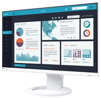 Eizo Ev2490en 23.8" IPS 16:9 1920x1080 Usb-c/70w RJ45 Kvm (white) – 13