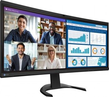 Eizo Ev3450x 34.1" IPS 16:9 2440x1440 Curved Usb-c/94w RJ45 Cam (black) – 3