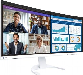 Eizo Ev3450x 34.1" IPS 16:9 2440x1440 Curved Usb-c/94w RJ45 Cam (white) – 9