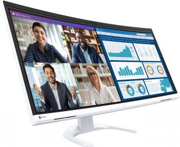 Eizo Ev3450x 34.1" IPS 16:9 2440x1440 Curved Usb-c/94w RJ45 Cam (white) – 8