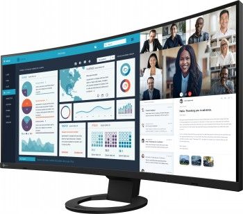 Eizo Ev3895en 37.5" IPS 24:10 3840x1600 Curved Usb-c/85w RJ45 Kvm (black) – 2