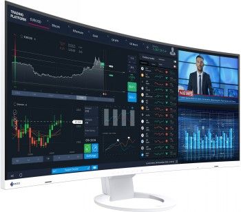 Eizo Ev3895en 37.5" IPS 24:10 3840x1600 Curved Usb-c/85w RJ45 Kvm (white) – 6