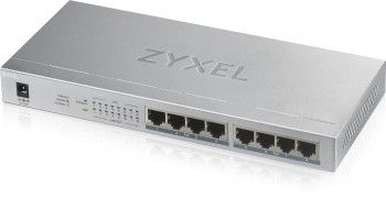 Zyxel Networks Gs1008-hp, 8 Port Gigabit Poe+ Unmanaged Desktop Switch, 8 X