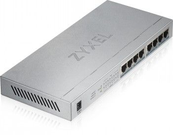Zyxel Networks Gs1008-hp, 8 Port Gigabit Poe+ Unmanaged Desktop Switch, 8 X – 5