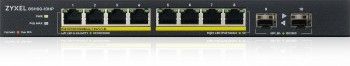 Zyxel Networks Gs1100-10hpv2, Unmanaged Poe 8X Gigabit, 2X Fiber Uplink, 130 – 2