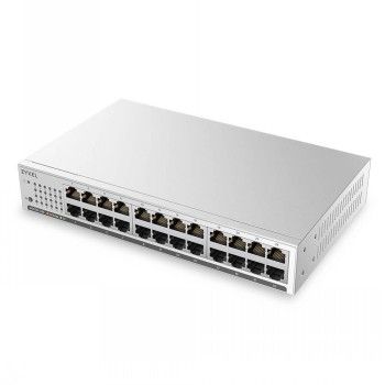 Zyxel Networks Gs1100-24ev4 Unmanaged + 24 Port Gigabit Unmanaged Switch V4