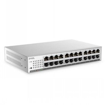 Zyxel Networks Gs1100-24ev4 Unmanaged + 24 Port Gigabit Unmanaged Switch V4 – 4