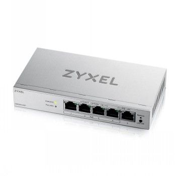 Zyxel Networks Gs1200-5hp V3, 5 Port Gigabit Poe+ Webmanaged Desktop Switch, 4X