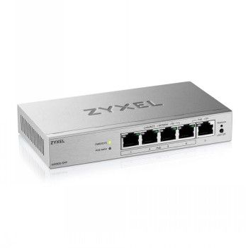 Zyxel Networks Gs1200-5hp V3, 5 Port Gigabit Poe+ Webmanaged Desktop Switch, 4X – 4