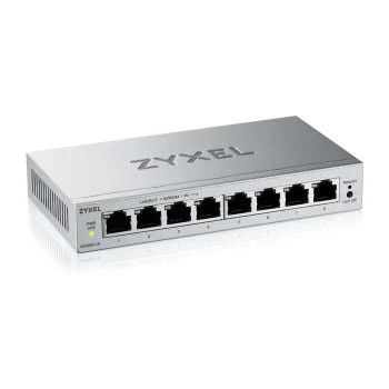 Zyxel Networks GS1200-8 V3, 8 Port Gigabit Webmanaged Desktop Switch (5y