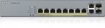 Zyxel Networks Gs1350-12hp, 12 Port Managed Cctv Poe Switch, Long Range, 130W – 4