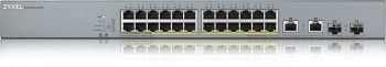 Zyxel Networks Gs1350-26hp, 26 Port Managed Cctv Poe Switch, Long Range, 375W – 4