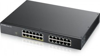 Zyxel Networks Gs1900-24ep, 24-port Gbe L2, 12 Port Poe Smart Switch,