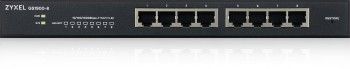 Zyxel Networks GS1900-8 V2, 8 Port Gbe L2 Smart Switch, Desktop, Fanless (5y – 4
