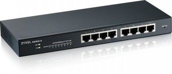 Zyxel Networks GS1900-8 V2, 8 Port Gbe L2 Smart Switch, Desktop, Fanless (5y – 2