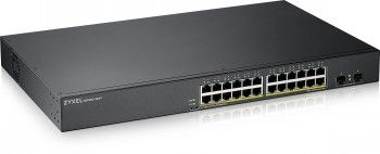 Zyxel Networks Gs1900-24hp V2, 24-port Gbe L2 Poe Smart Switch, Rackmount, 170 – 2
