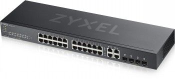 Zyxel Networks Gs1920-24v2, 28 Port Smart Managed Switch 24X Gigabit Copper And