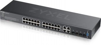 Zyxel Networks Gs2220-28,eu Region,24-port Gbe L2 Switch With Gbe Uplink (1