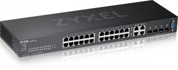 Zyxel Networks Gs2220-28,eu Region,24-port Gbe L2 Switch With Gbe Uplink (1 – 2