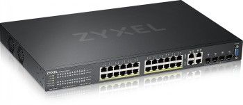 Zyxel Networks Gs2220-28hp,eu Region,24-port Gbe L2 Poe Switch With Gbe Uplink – 4