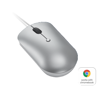 Lenovo 540 USB-C Wired Compact Mouse (cloud Grey)