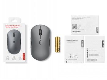 Lenovo 700 Multi-device Wireless Silent Mouse (luna Grey) – 2