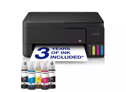 Epson EcoTank L3352 Spausdintuvas rašalinis spalvotas MFP A4 33 ppm USB Wi-Fi – 3