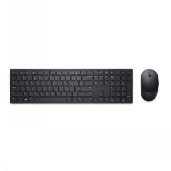 Dell Pro Keyboard And Mouse - Km5221w - Us International (qwerty) - Black