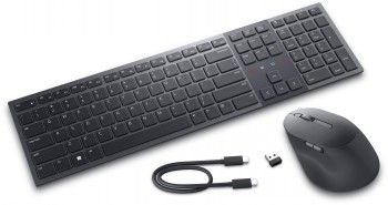 Dell Pro Premium Collaboration Keyboard And Mouse - KM900 - Us International – 3