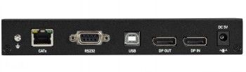 Black Box Blackbox Kvm Extender Catx - 4K Sh Dp Usb 2.0 Serial Audio Local Video – 3