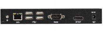 Black Box Blackbox Kvm Extender Catx - 4K Sh Dp Usb 2.0 Serial Audio Local Video – 2