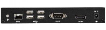 Black Box Box Kvm Extender Fiber Sfp Bundle - 4K Sh Dp Usb 2.0 Serial Audio – 3