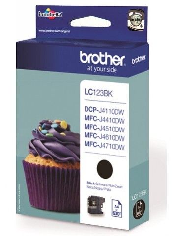 Brother Lc-123bk Toner Black 600P