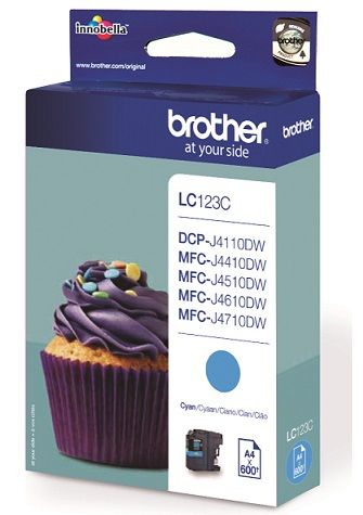 Brother Lc-123c Toner Cyan 600P