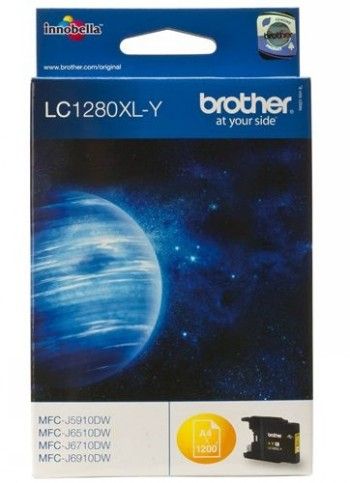 Brother Lc-1280xl-y Toner High Yell 1200