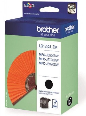 Brother Lc-129xlbk Toner High Blk 2400P