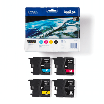 Brother Value Pack (lc-985 Bk/c/m/y) – 2