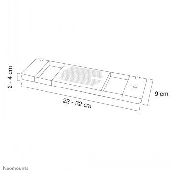 Neomounts By Newstar Newstar Notebook Cooler (cools 15 Degrees Celcius) – 2