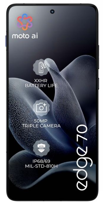 Motorola Edge 70 Gadget Gray 12 6" Snapdragon 7 Gen 4 512GB 512GB SSD – 9