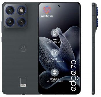Motorola Edge 70 Gadget Gray 12 6" Snapdragon 7 Gen 4 512GB 512GB SSD – 2