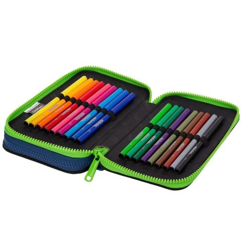 Forminis dviejų skyrių penalas su priedais CoolPack Jumper 2 Monster Team – 3