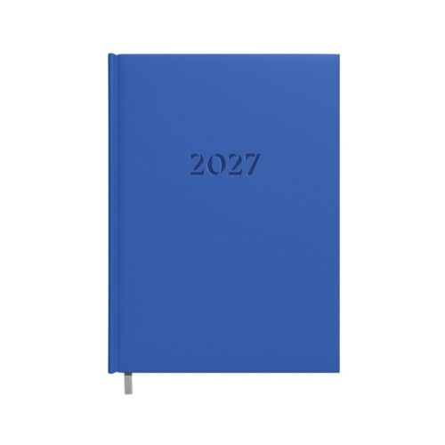 Darbo knyga-kalendorius 2027m. A5 mėlyna sp.