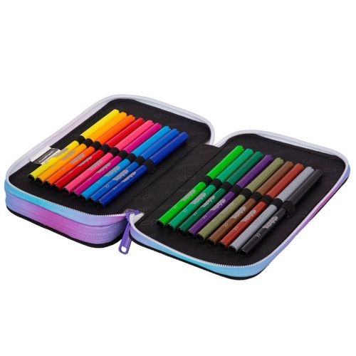 Forminis dviejų skyrių penalas su priedais CoolPack Jumper 2 Star Night – 3
