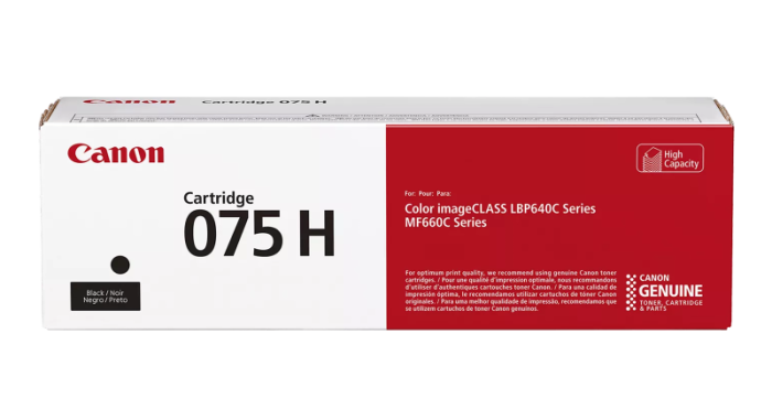Canon CRG 075H BK (6369C002) Lazerinė kasetė, Juoda