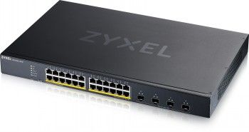 Zyxel Networks Xgs1935-28hp, 28 Port Lite-l3 Smart Managed Poe Switch, 24X